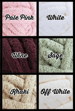 'Made to Order' Chunky Knit Blanket