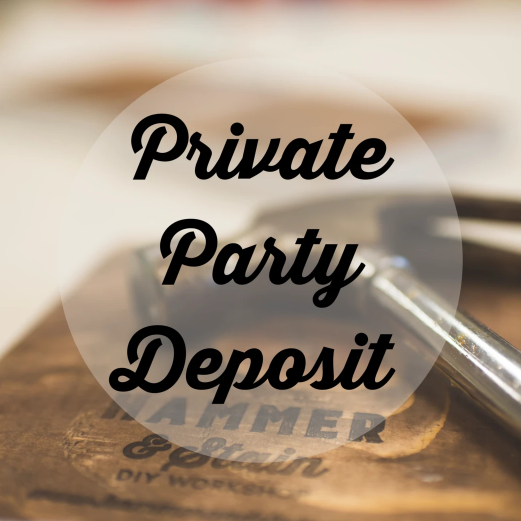 12/09/2023 (3pm) Travel Private Party Deposit