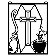 10/09/2025 (7PM) Faux Stained Glass Suncatcher [THURSDAY]
