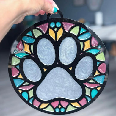 10/09/2025 (7PM) Faux Stained Glass Suncatcher [THURSDAY]
